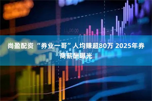 尚盈配资 “券业一哥”人均赚超80万 2025年券商薪酬曝光
