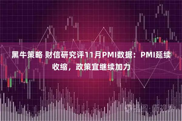 黑牛策略 财信研究评11月PMI数据：PMI延续收缩，政策宜继续加力
