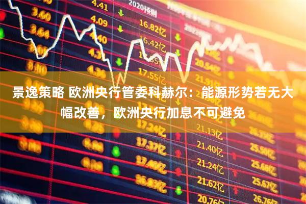 景逸策略 欧洲央行管委科赫尔：能源形势若无大幅改善，欧洲央行加息不可避免