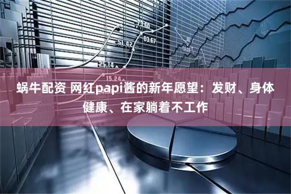 蜗牛配资 网红papi酱的新年愿望：发财、身体健康、在家躺着不工作