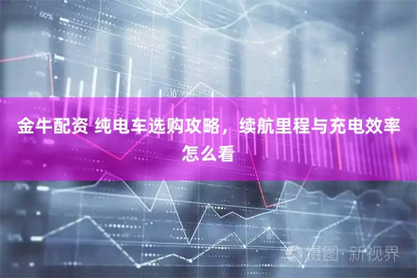 金牛配资 纯电车选购攻略，续航里程与充电效率怎么看