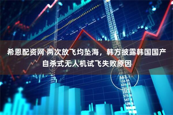 希恩配资网 两次放飞均坠海，韩方披露韩国国产自杀式无人机试飞失败原因